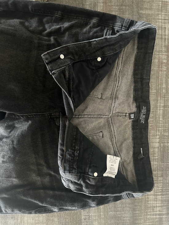 Judy Blue Denim - Judy Blue Men's Charcoal Black Slim Jeans